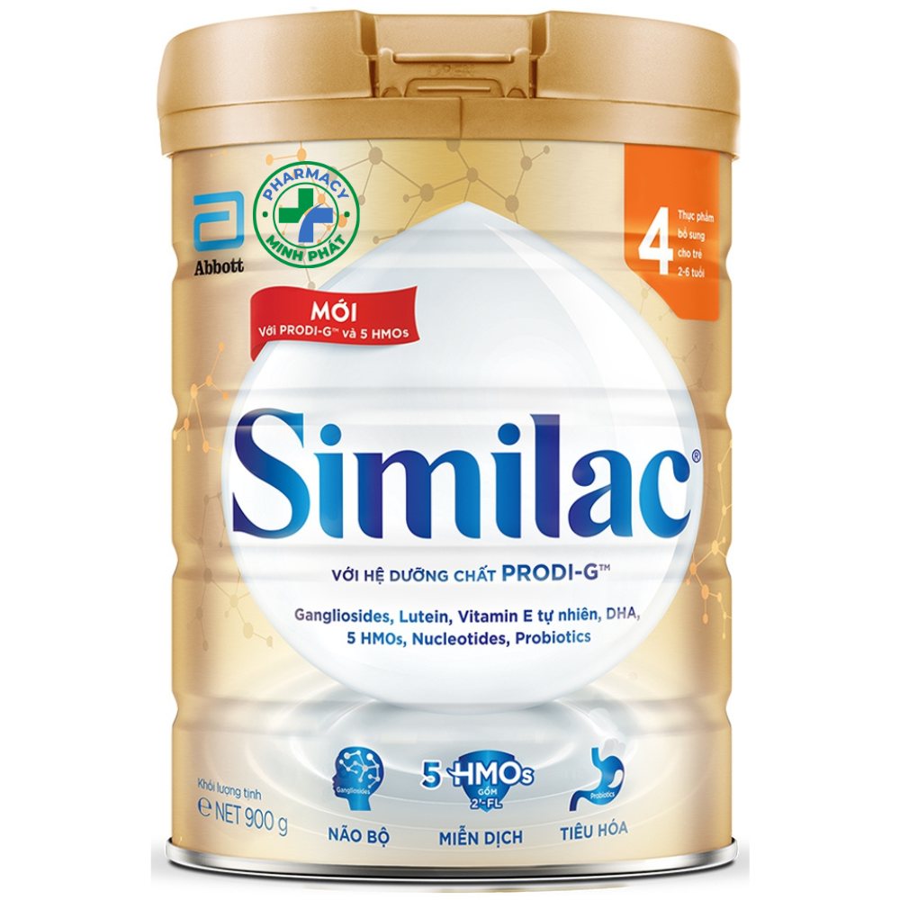 Sữa Similac 5G số 4 900g (2-6 tuổi)